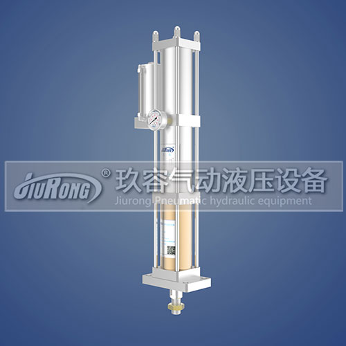 JRM快速型氣液增壓缸3d圖