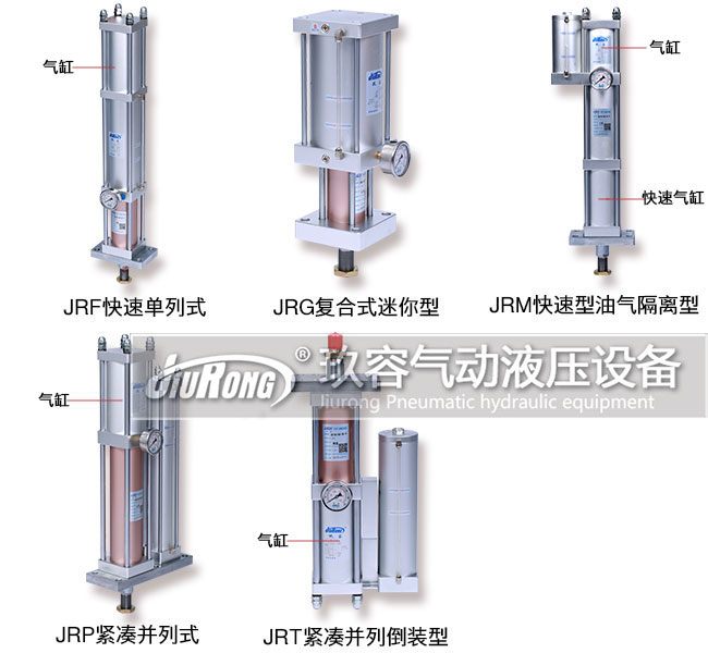 11款氣液增壓缸產(chǎn)品氣缸位置標(biāo)識(shí)圖1